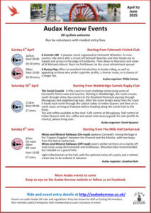 Picture of Audax Kernow Events poster